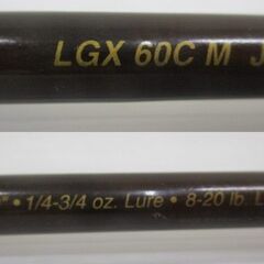 G∬小260 釣竿 フェンウィック ランカーギア LGX 60CM Ｊ fenwick 検：竿 ロッド 釣具 1ピース ベイトロッド フィッシングの画像