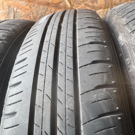 バリ山　DUNLOP ダンロップ　EC300+ 155/70R13 夏タイヤ　2021年製　13インチ
