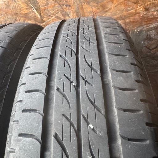 バリ山　BRIDGESTONE ブリヂストン　NEXTRY 155/65R14 夏タイヤ　2021年製　14インチ