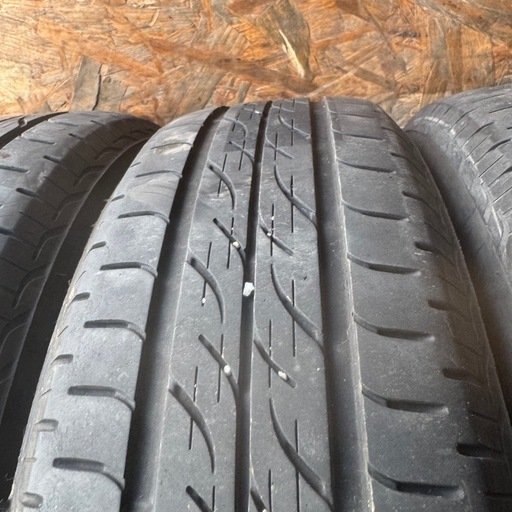 バリ山　BRIDGESTONE ブリヂストン　NEXTRY 155/65R14 夏タイヤ　2021年製　14インチ