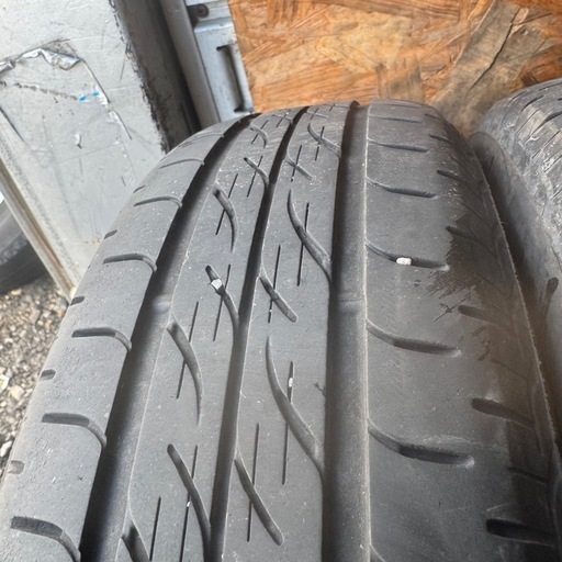 バリ山　BRIDGESTONE ブリヂストン　NEXTRY 155/65R14 夏タイヤ　2021年製　14インチ
