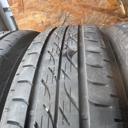 バリ山　BRIDGESTONE ブリヂストン　NEXTRY 155/65R14 夏タイヤ　2021年製　14インチ