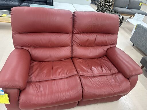 【ジャングルジャングル和歌山店】【Wa4044】電動リクライニング2人用 レッド 中古家具 リユースショップ リサイクルショップ 和歌山市 岩出市 海南市 岬町 和歌山 大阪