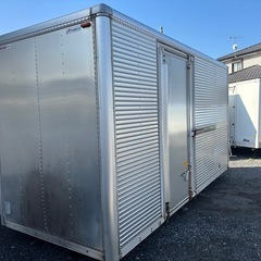 アルミコンテナ14 鍵付き
の画像