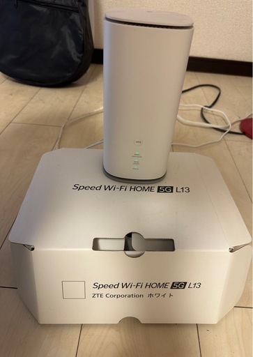 Speed Wi-Fi HOME 5G L13 ホームルーター