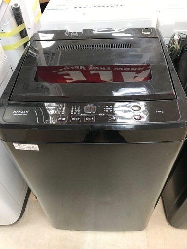 全自動洗濯機　MAXZEN　5Kg　2024年製　＊73