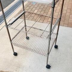 無料　棚　アルミラックの画像