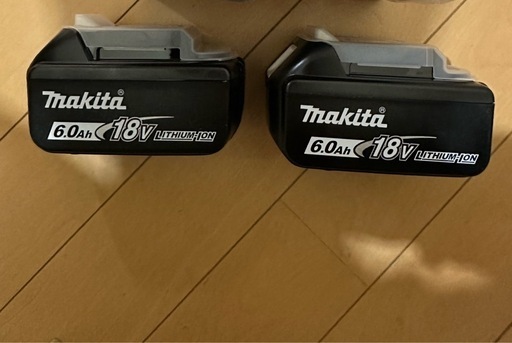 マキタ18v6Ah バッテリー
