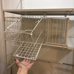 伸縮ランドリーラックの画像