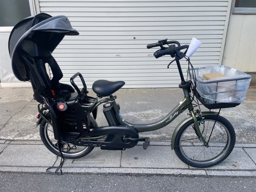 ❗️バッテリー新品キャンペーン❗️試乗?新車仕上げ⭐️中古子供乗せ電動自転車ブリヂストンビッケ2ヤマハPASバビー