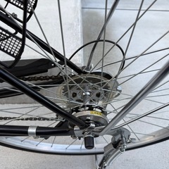 自転車 ママチャリ DCM PRATICO 27インチ ブラックの画像