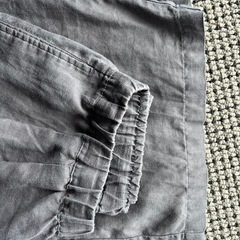 無印良品 グレーパンツ Lサイズの画像