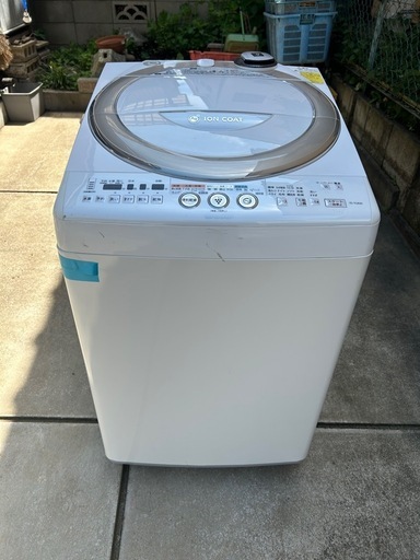 【新品未使用】SHARP ION COAT 縦型洗濯機本体