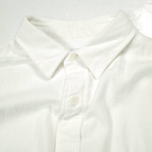 SEE SEE x URBS シーシー URBAN RESEARCH BUYERS SELECT アーバンリサーチ 25AW 別注 日本製 BIG SHIRT WASHED NEL ウォッシュドフランネル ビッグシャツ L WHITE 長袖 トップス【中古】【SEE SEE × URBS】