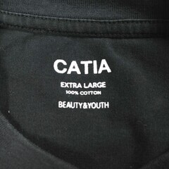 BEAUTY&YOUTH UNITED ARROWS ビューティーアンドユース ユナイテッドアローズ 抗菌防臭加工 CATIA カットソー 1212-105-7454 XL Dk.Navy 長袖 Tシャツ トップス【中古】【BEAUTY&YOUTH UNITED ARROWS】の画像