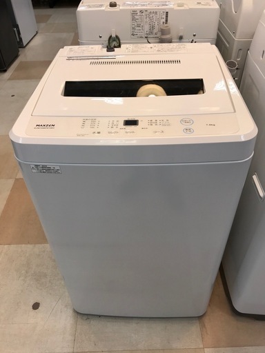 全自動洗濯機　MAXZEN　7Kg　2023年製　＊84