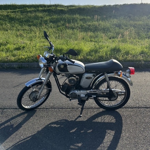 実働　YAMAHA yb-1 2st 走行距離50000kmシルバー クラシック