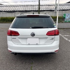 H27年!VWゴルフヴァリアントTSI 車検6月付!内外キレイ!絶好調!即日OKの画像