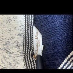 Dior【Christian Dior 】Vネック ケーブルニット セーターの画像