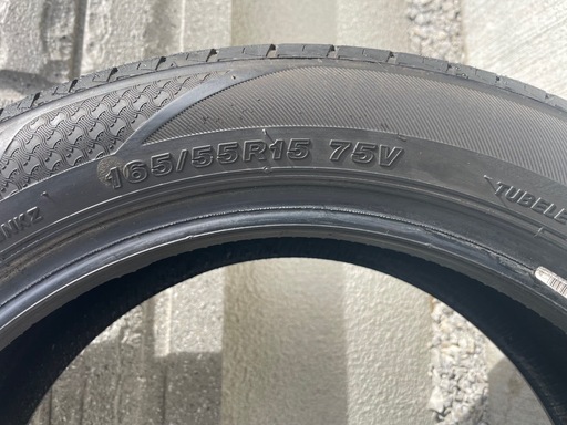 ブリヂストン　レグノ　165/55r15 軽 自動車