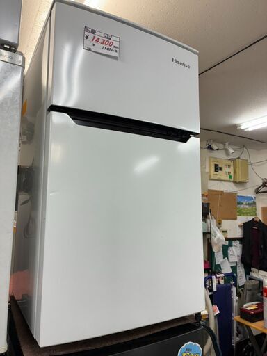 【リサイクルショップどりーむ荒田店】No.6929 冷蔵庫 ハイセンス 2019年 93L 一人用ピッタリ！