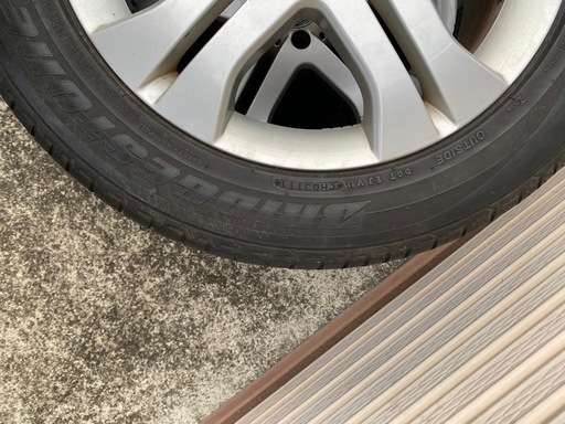 ベンツML350アルミ255/50R19