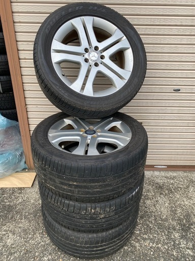 ベンツML350アルミ255/50R19