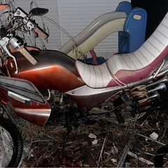 車両交換可　カワサキ　GPZ250 鍵有り　書類再発行申請中　部品取りレストアベースなどに！の画像