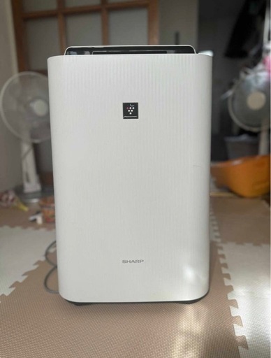 SHARP 空気清浄機 コンパクト ホワイト