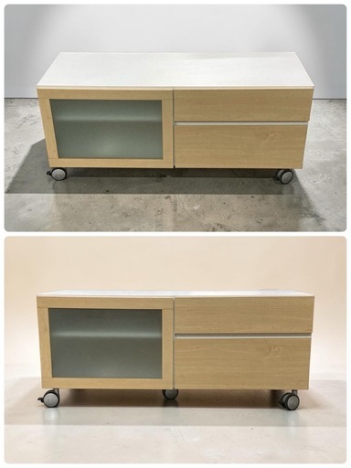 美品　ニトリ　ローボード　ギャラリー　テレビ台　ナチュラル　100cm