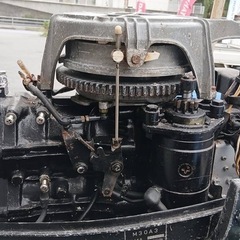 トーハツ船外機30馬力の画像
