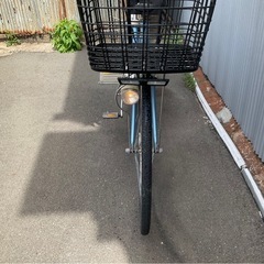 801  パナソニック新機種電動アシスト自転車vivi 26インチ ブルー系ボディーの画像