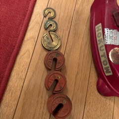 HOKUTOW アナログはかり 赤 20kgの画像