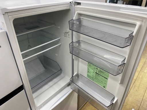 【6ヶ月保証】TOSHIBA 東芝 2ドア冷蔵庫 GR-S15BS 2021年製