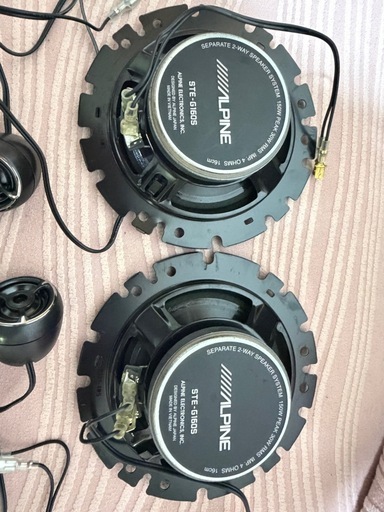 アルパイン  STE-G160S スピーカー