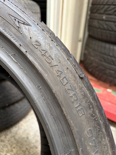 ⭐︎タイヤ4本12000円⭐︎245/40R18　