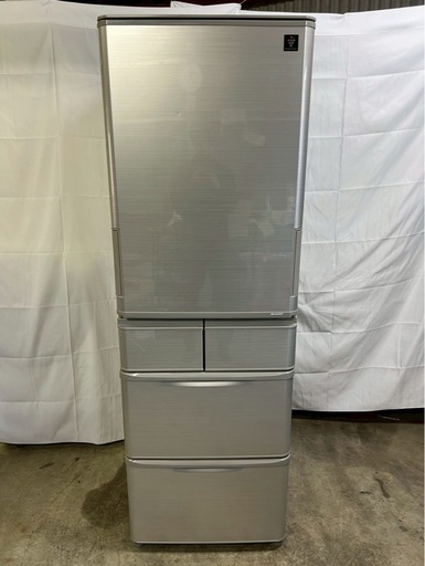 【成約済み】【1年保証】SHARP 冷蔵庫 SJ-X415H 2021年製412L 両開き