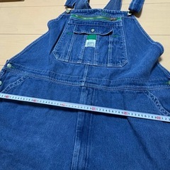 【超弩級•値下げ！】W56相当 LIBERTY オーバーオール 8L 9L 希少の画像