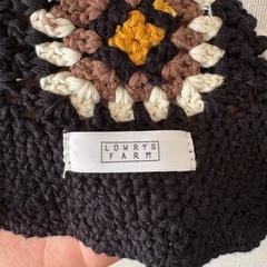 【美品‼️】LOWRYS FARM　キッズクロシェハット　の画像