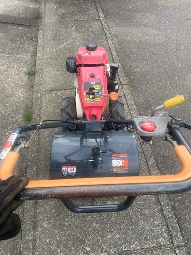 三菱 管理機 MMR68 耕運幅 約450㎜ 最大 6.3馬力 リコイル ガソリン 逆転 耕運機 ロータリ うね立てマット 家庭菜園 