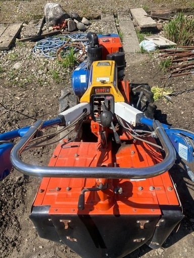 クボタ ディーゼル 耕運機　管理機　K1-95 最大9.5馬力　動作確認済み【愛知県一宮市引取限定】
