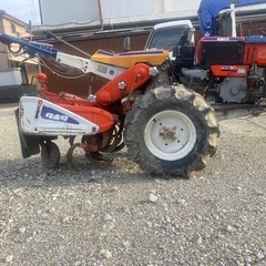 クボタ ディーゼル 耕運機　管理機　K1-95 最大9.5馬力　動作確認済み【愛知県一宮市引取限定】の画像