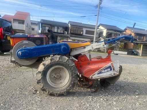 クボタ ディーゼル 耕運機　管理機　K1-95 最大9.5馬力　動作確認済み【愛知県一宮市引取限定】