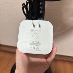 (取引中)扇風機（パワフル・変圧器付き）の画像