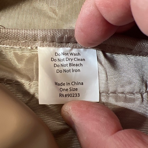ESSENTIALS ベージュ リュック　バックパック　FEAR OF GOD