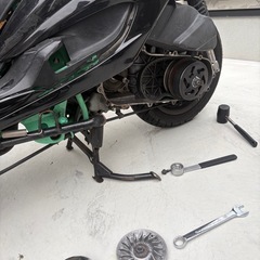 シグナス三型　二型フレーム　部品取り不動の画像