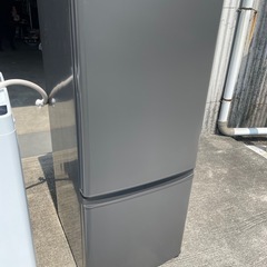 三菱　2ドア　冷蔵庫の画像