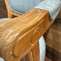 アンティーク風　シャビー　チェア　イス
の画像