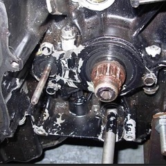 GSX400e オイルシール交換