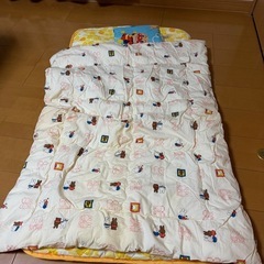 【値下げ】幼児用お布団セット、保育園や幼稚園お泊まり保育などに使えます！の画像